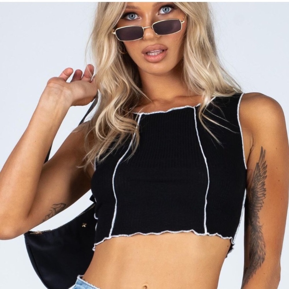 Christa top (black)